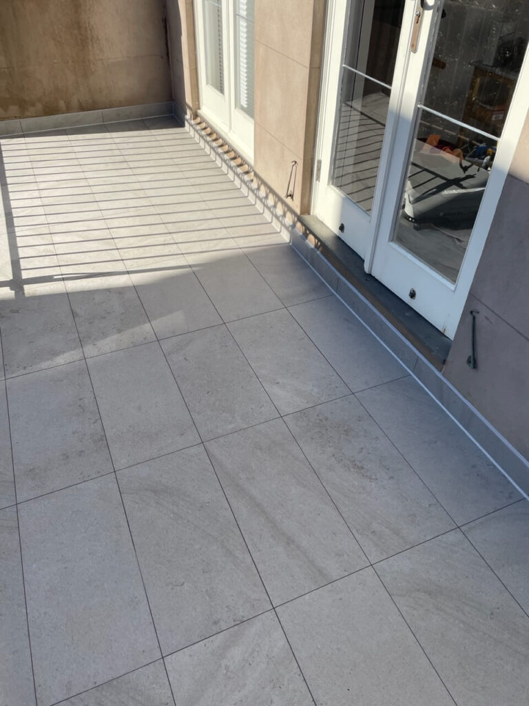 Balcony Retile After Result